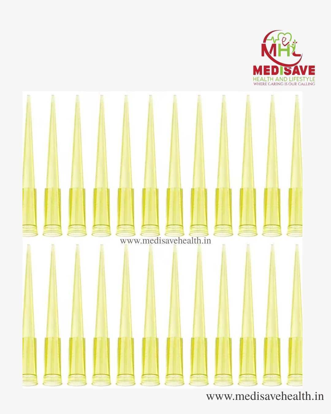 Yellow Tips(Micro) 2-200 UL - Gilson Type