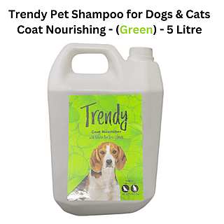 Trendy Pet Shampoo  Coat Nourishing - (Green) - 5 Litre