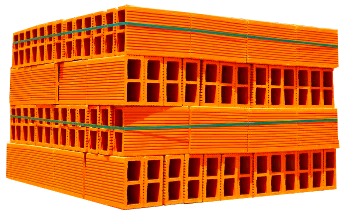 Clay Block Horizontal Core 4 x 8 x 16