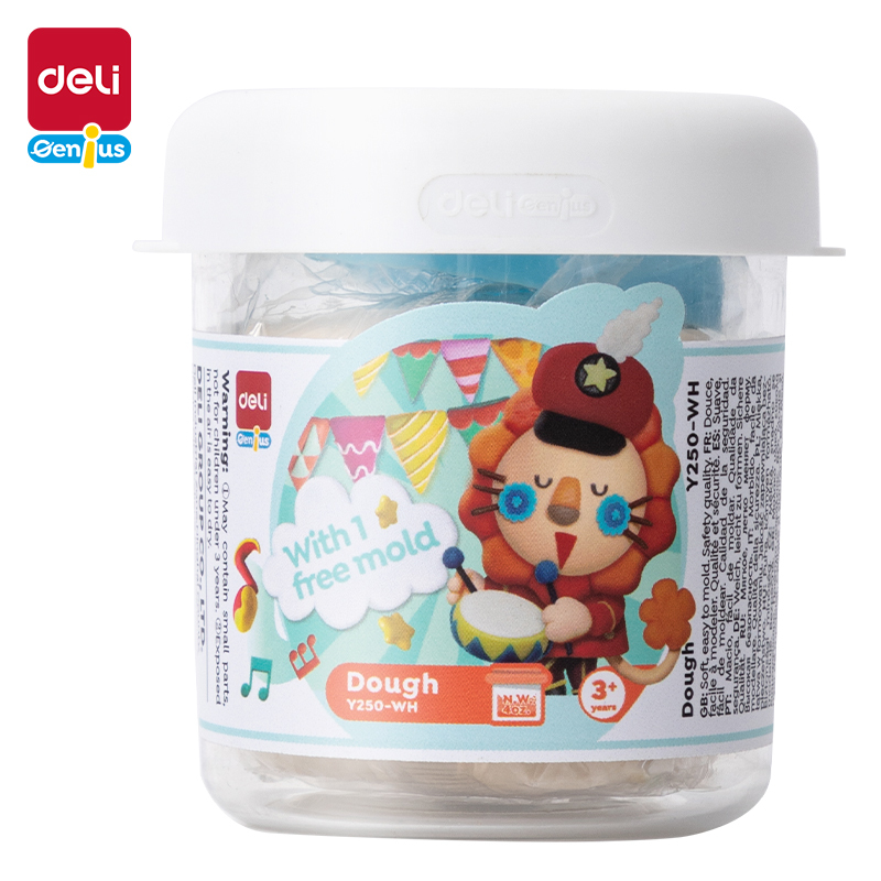 DELI GENIUS EY250-WH DOUGH TUB 100G WITH 1 MOLD WHITE