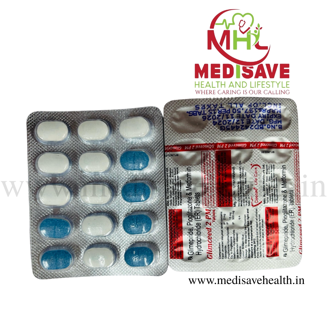 Glimceed 2 PM Tablet (1*15)