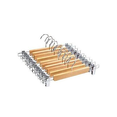 Natural Wooden Hangers-Pack of 10 Natural Wooden Hangers-Pack of 10