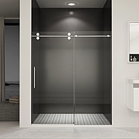 Shower door -56"-60"W x 76"H Frameless Shower Door