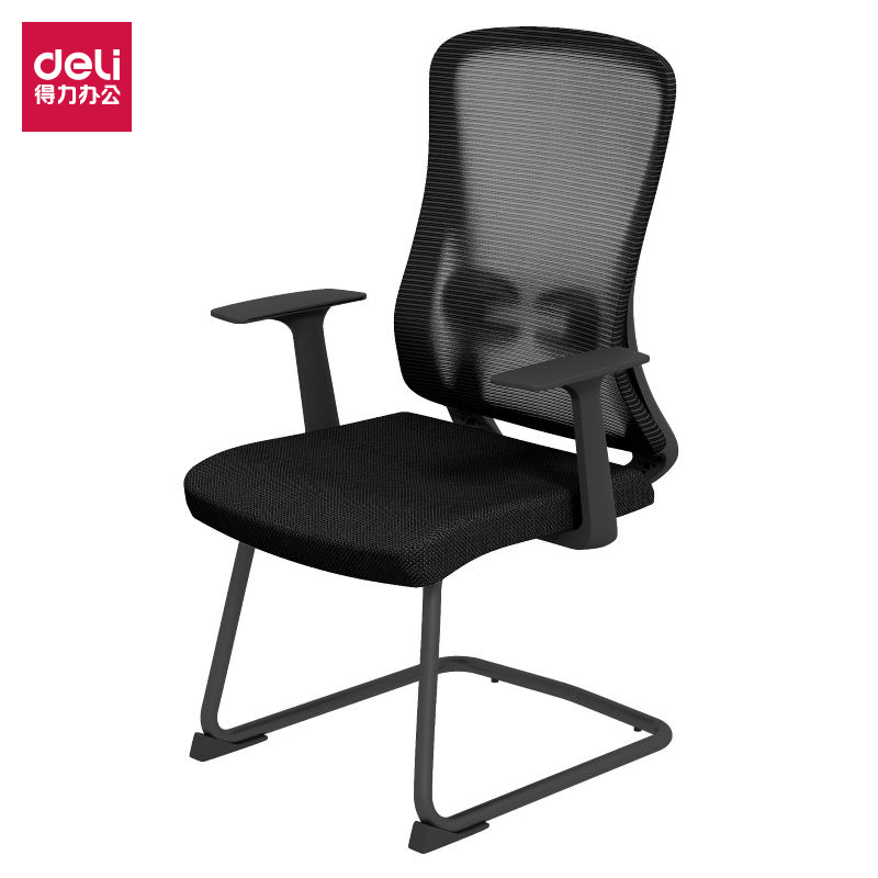 DELI CMOD01 EXECUTIVE MED-BACK MESH CANTILEVER VISITOR CHAIR