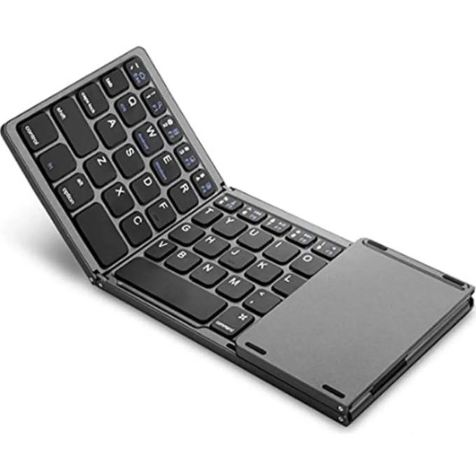B033 Portable Folding Bluetooth Keyboard With Touchpad.