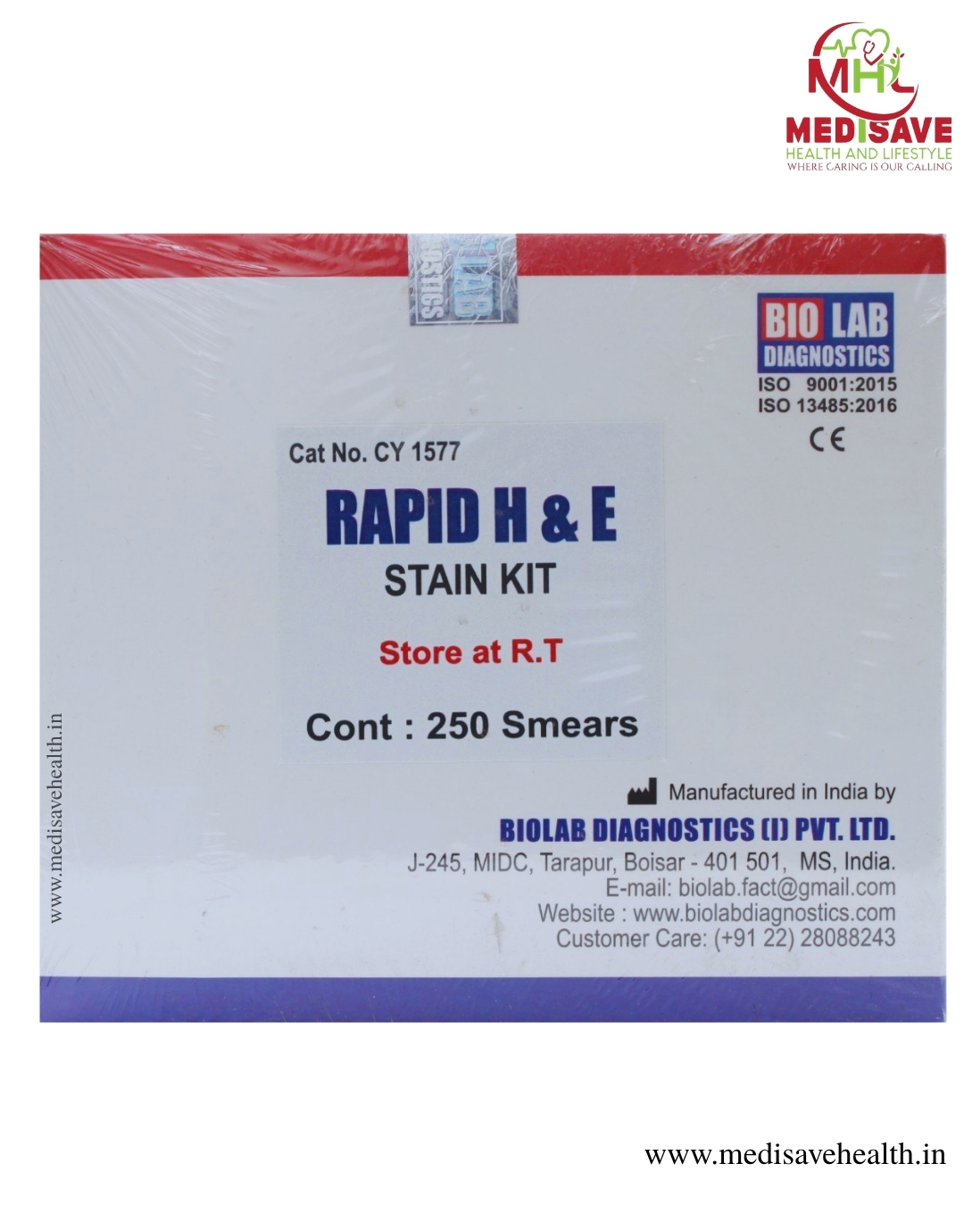 Rapid H&E staining kit 250 test - BIOLAB Rapid H&E staining kit 250 test - BIOLAB