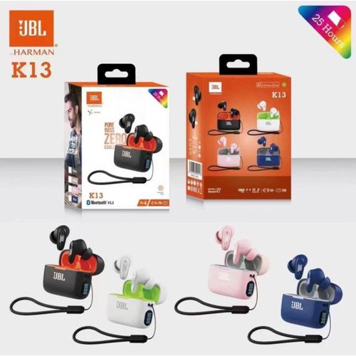 K13 Wireless Bluetooth Headphones - Waterrproof Headset with Charging Case