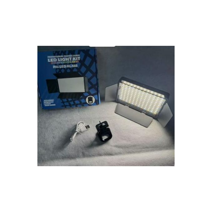 Pro Led Rl-560 Profeesional Led Light Kit Color 3200-6500k