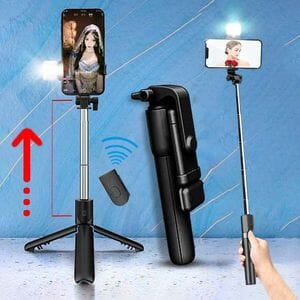 SELFIE STCK WITH LIGHT