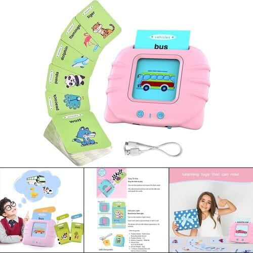 KIDS EARLY LEARNING TALKING FLASH CARD
