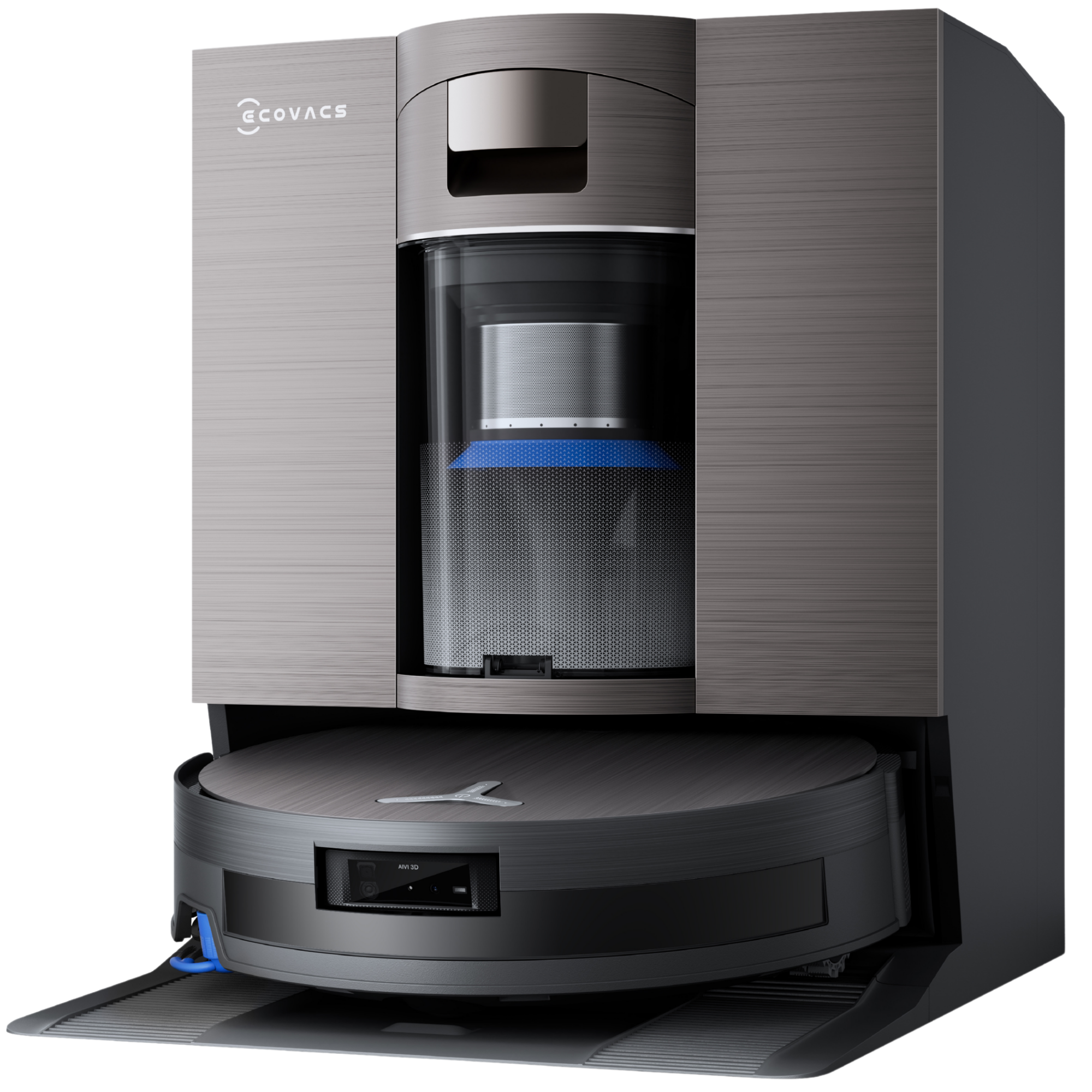 Ecovacs DEEBOT X11 OMNICYCLONE, Wet Dry Vacuum Roller, OMNI Station, 19,500Pa Suction, 254min Runtime