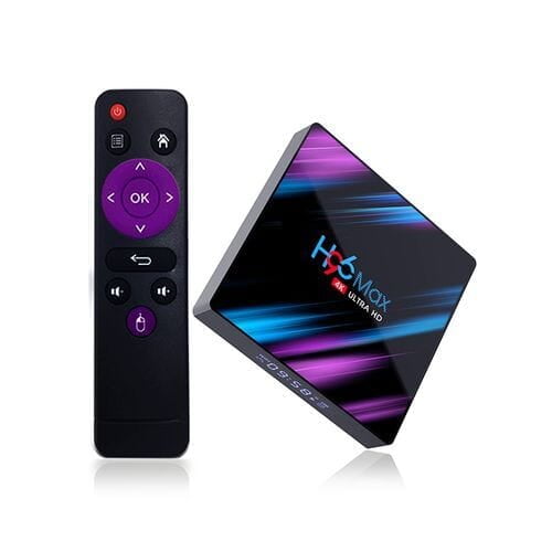 4K Ultra HD Smart TV Android Box RAM 4GB ROM 32GB With Remote Control H96 MAX Black/Purple/Blue 4K Ultra HD Smart TV Android Box RAM 4GB ROM 32GB With Remote Control H96 MAX Black/Purple/Blue