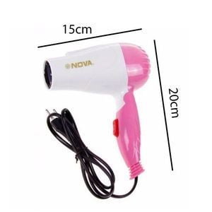 Mini foldable hair dryer