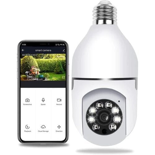 360° ROTATING WIFI PANORAMA SECURITY CAMERA