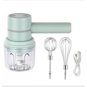 3IN1 ELECTRIC MEAT /SPICES GRINDER MIXER AND EGG WHIP/MILK BUBBLER