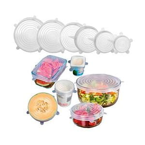 Silicon Food Cover (6pcs)
