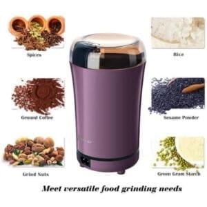 ELECTRIC GRINDER FOR COFFFEE SPICES AND NUTS - 150W
