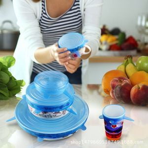 Silicon Food Cover (6pcs)