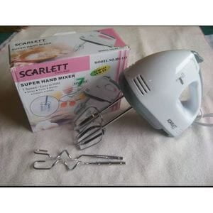 Scarlett 7 Speed Electric Hand Mixer Whisk Egg Beater - 260W