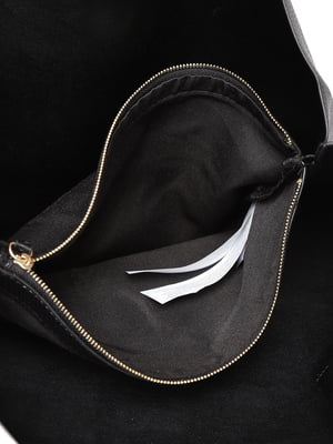 Black Solid Shoulder Bag