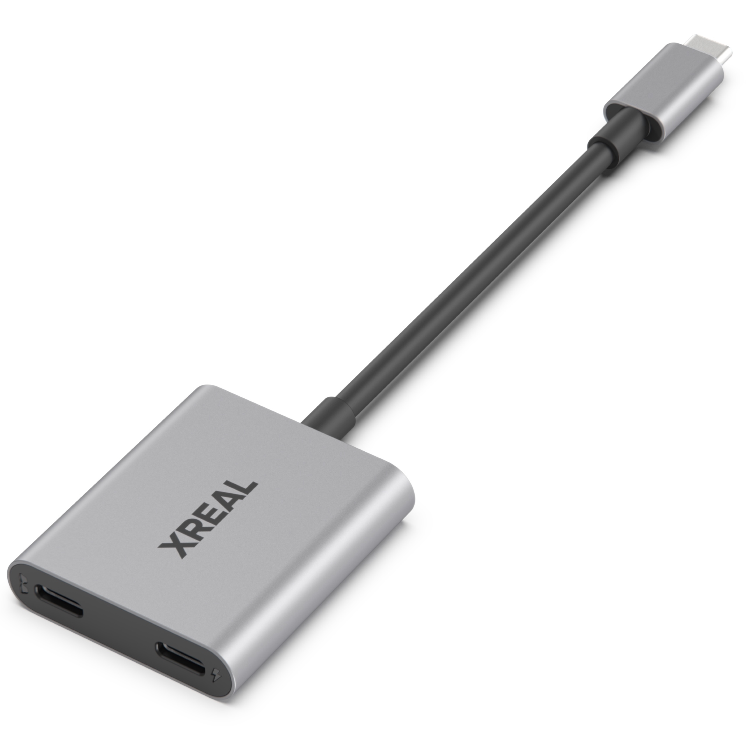 XREAL Hub – Dual USB-C Adapter for Xreal AR Glasses, 120Hz, Fast Charging