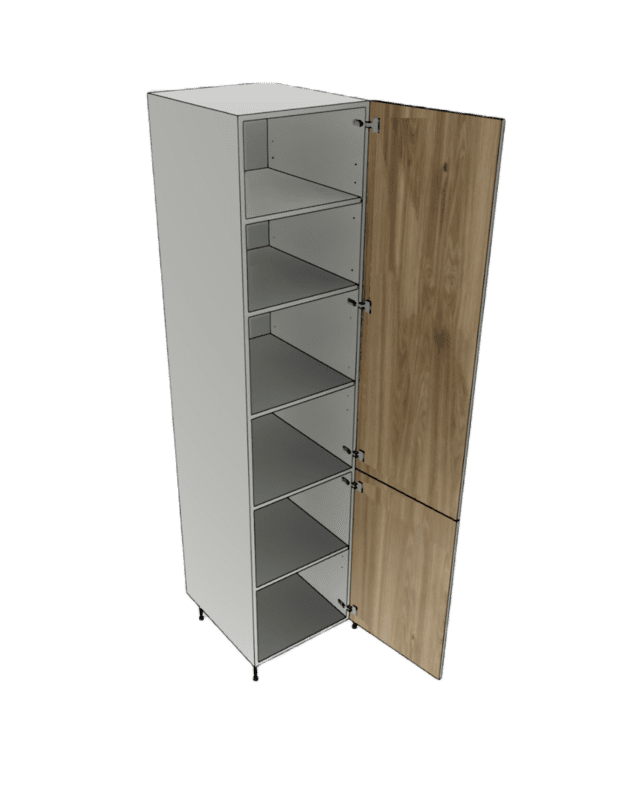TALL PANTRY CABINET 1 BOOTTOM 1 TOP DOOR BASE MATCH