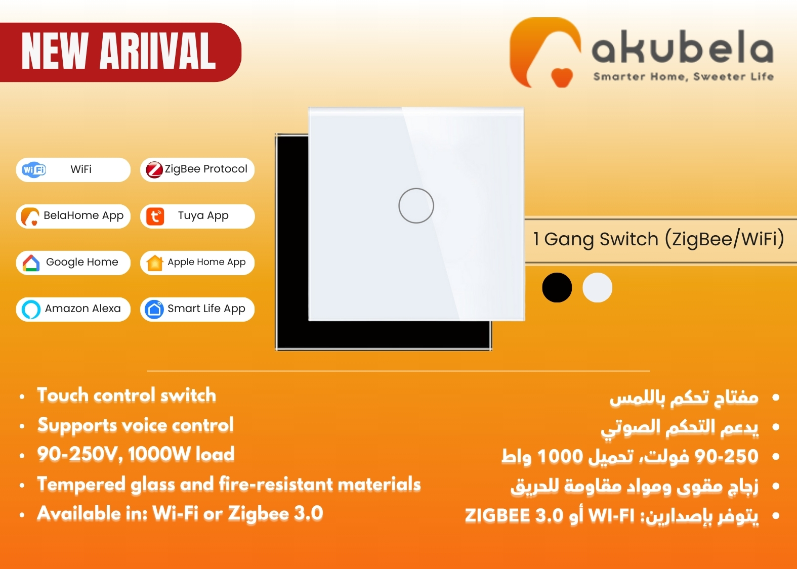 Wifi 1 Gang Switch