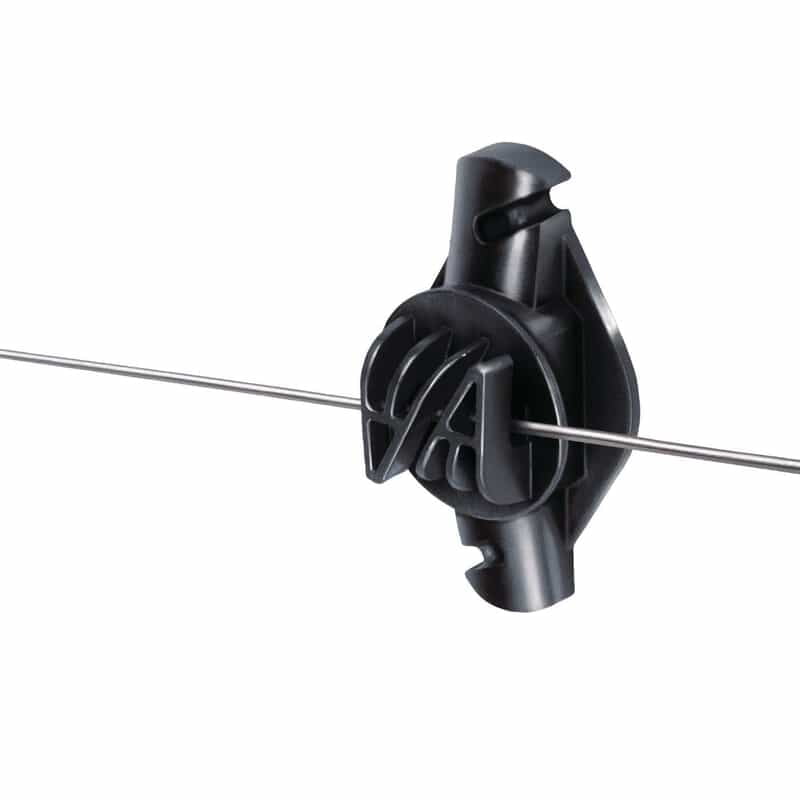 Speedrite Wood Post Claw Insulator - Black 25 Pcs