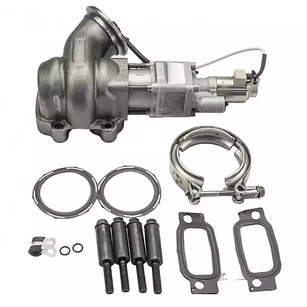 85133799 - EGR VALVE - VOLVO D11 D13 MACK MP7 MP8 - W/ MOUNTING KIT GASKETS CLAMP - NEW REPLACEMENT