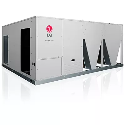 Paquete Con Compresor Inverter De Alta Eficiencia 25Ton- Proteccion Black Fin Para Alto Y Bajo Voltaje 460V Frio-Calor -AK-W300DCA0