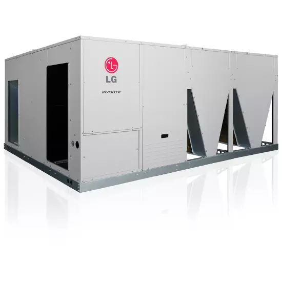 Paquete Con Compresor Inverter De Alta Eficiencia 25Ton- Proteccion Black Fin Para Alto Y Bajo Voltaje 460V Frio-Calor -AK-W300DCA0