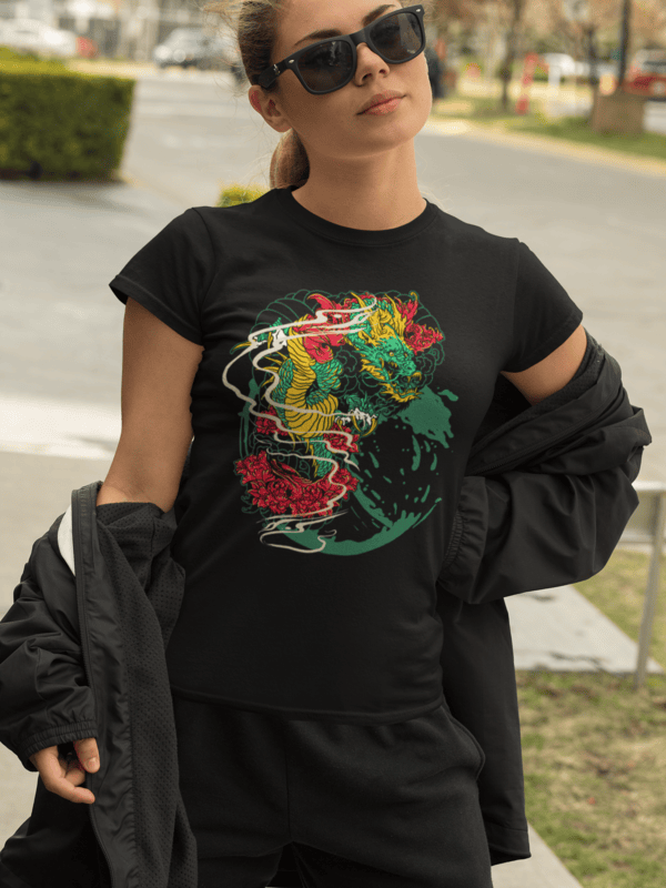 Vivid Dragon – Urban Adventure Graphic Tee