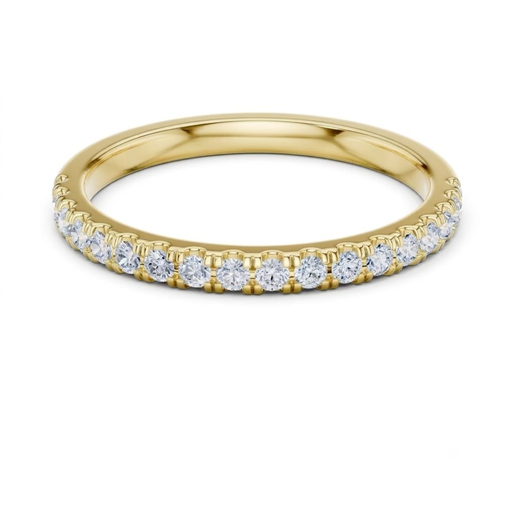 1.80mm Half eternity band