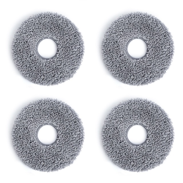 Ecovacs DEEBOT X1/X1e OMNI Mopping Kit - 4 Rotating Pads for Ozmo Turbo 2.0