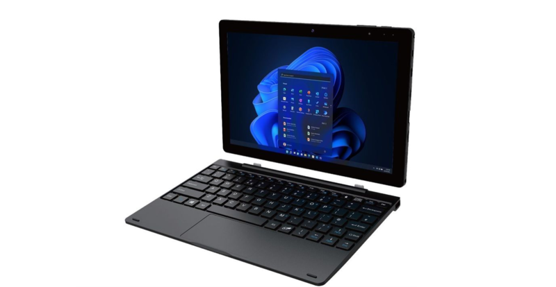 Mecer Xpress Executive 10.1" Celeron | 4GB | 128GB SSD | Win11Pro 2-in-1 4G/LTE Tablet