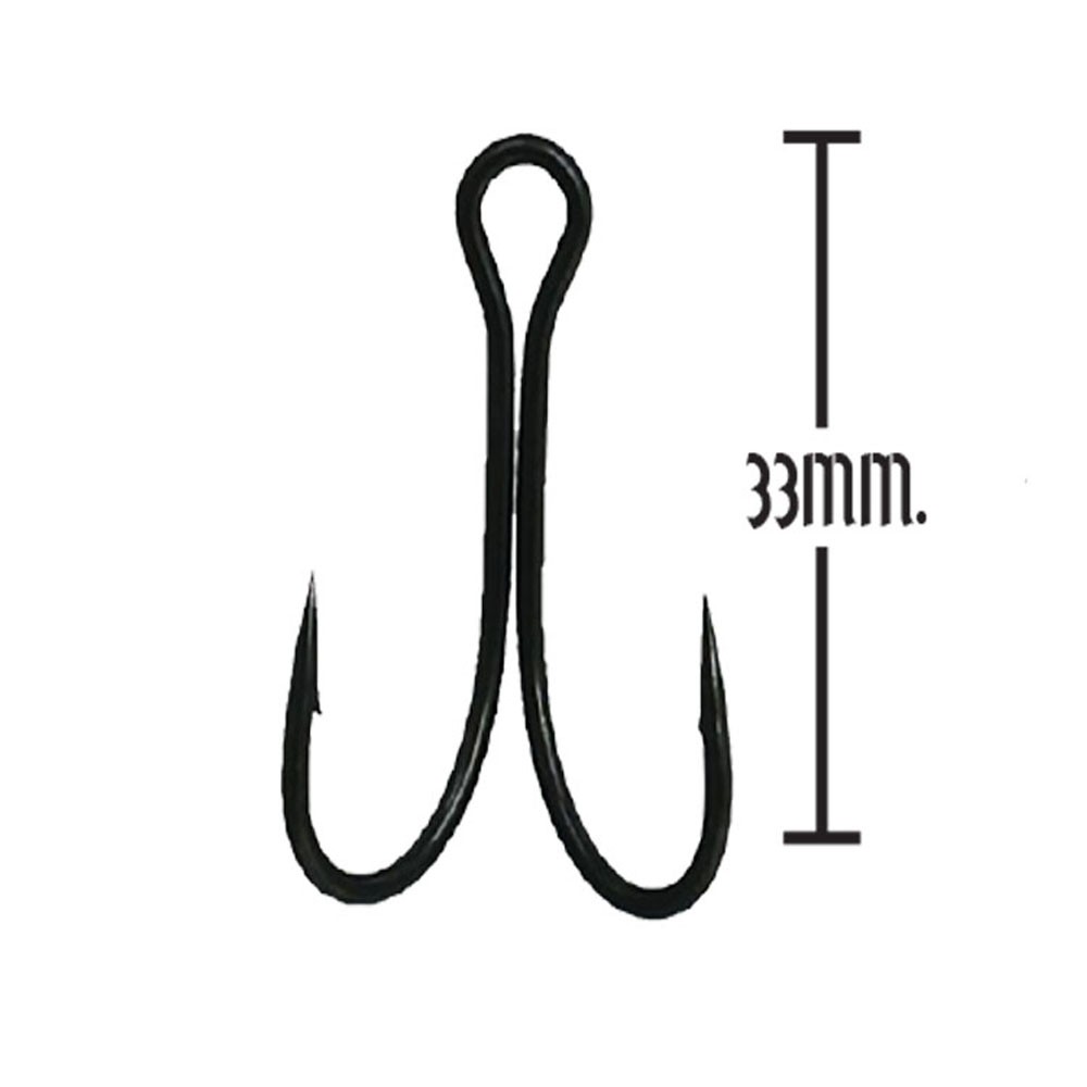 WEEBASS ตาเบ็ด - รุ่น BX DOUBLE HOOK DG36 , 1/0 (1000pcs)