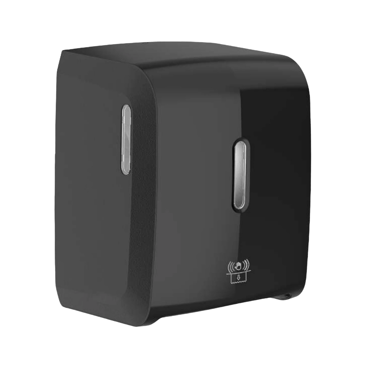 Lunar Black Sensor Paper Towel Dispenser