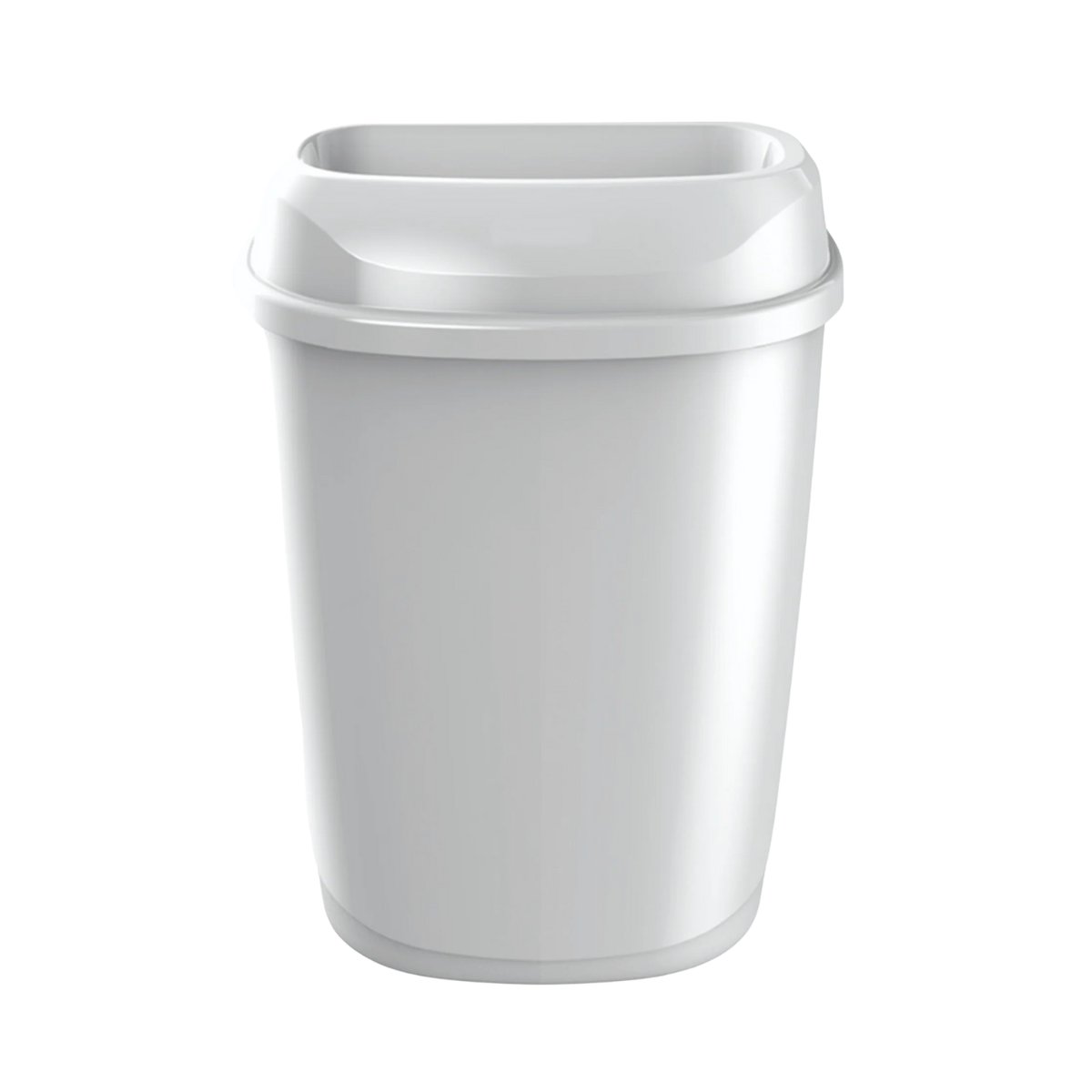Lunar 32L Plastic Wall Bin White