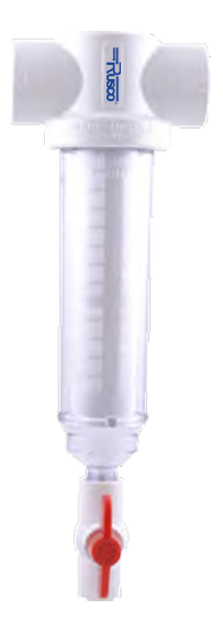 Rusco / Vu-Flow 1-1/2" Spin Down Filter 100 Mesh