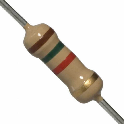 1.5K Ohm Resistor 1/4W 1.5K Ohm Resistor 1/4W