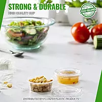 1.5oz Souffle Cups with Lids Eco-Island set 40/50