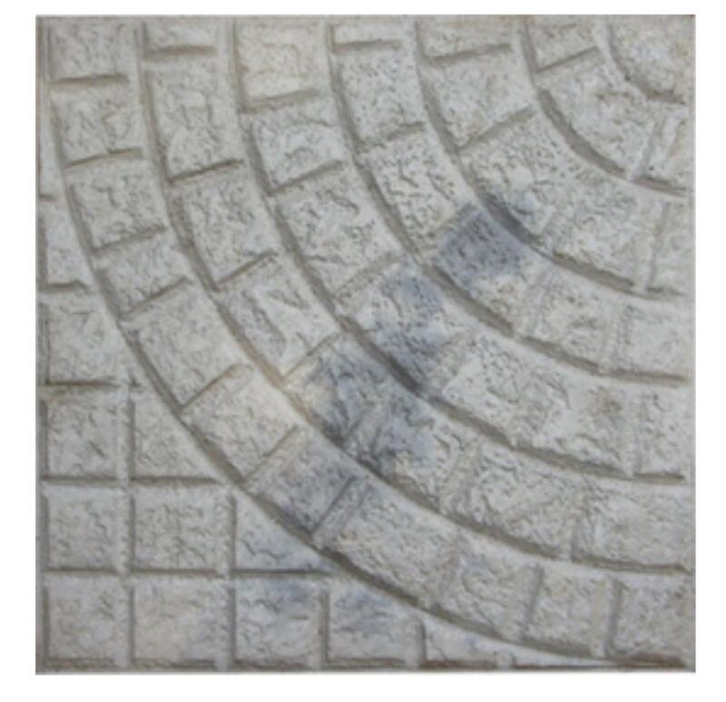 Castle chequered tiles