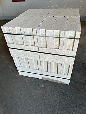 SOLID BLOCKS, (6''), GRADE (B)