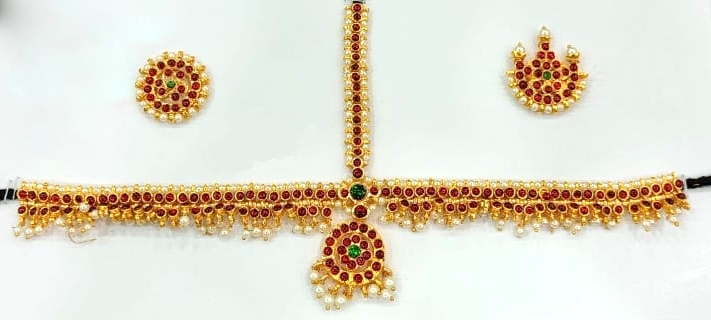 Brass Gold Finish & Kempstones Headset, Suryan & Chandran