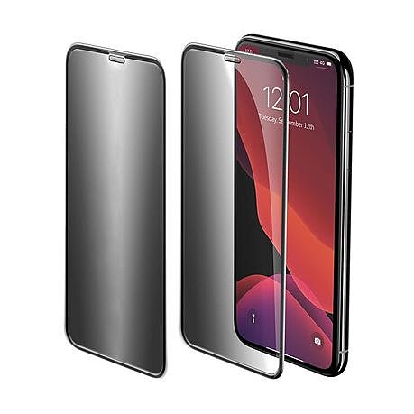 Baseus 0.3mm Dustproof Privacy Glass Screen Protector iPhone11Pro/X/XS 2PCS