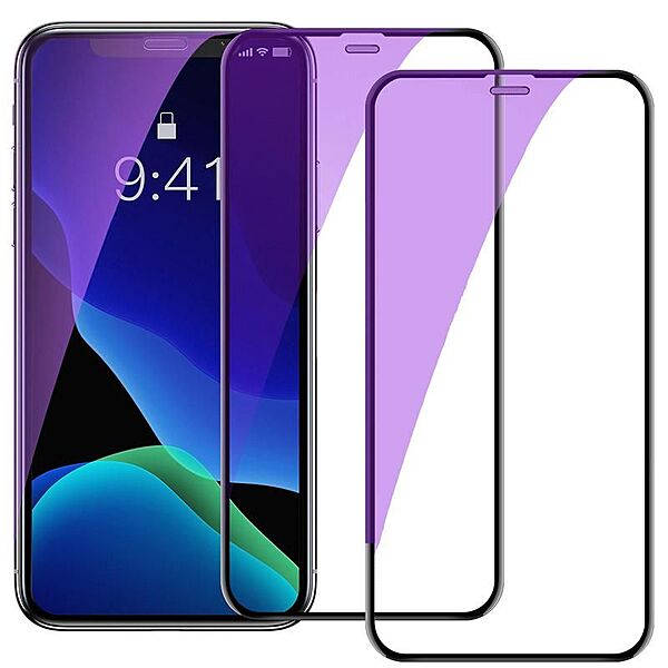 Baseus 0.3mm Dustproof BlueLight Screen Protector iPhone11ProMax/XSMax 2PCS