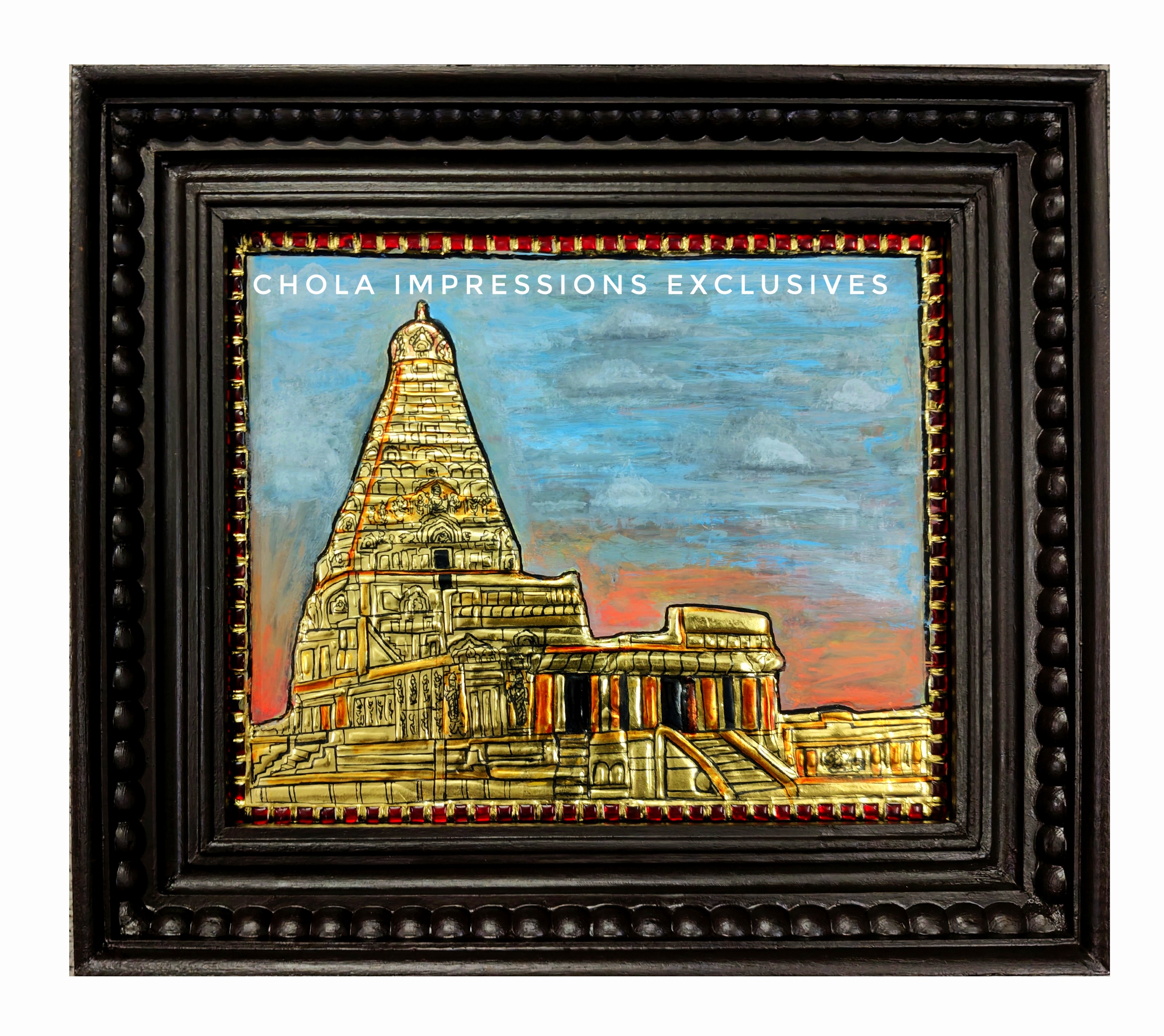 Thanjavur Brihadisvara Temple (Tanjore Big Temple) - 15 x 13 inches