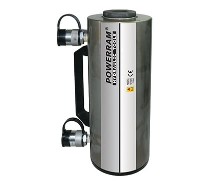 POWERRAM Hollow Aluminium Hydraulic Cylinders, Double-Acting, ADHC-Series