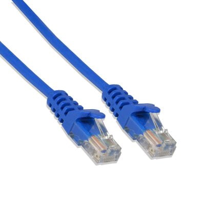 50Ft Cat5e 24 Awg Patch Cable Blue