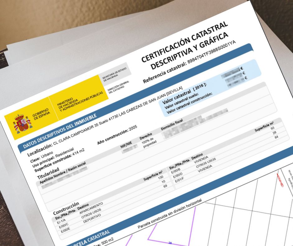 Certificado Valor Catastral online Certificado Valor Catastral online